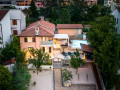 Exterior, Mary's Villa in Malinska on Krk island, Croatia, with a pool and electric vehicle charger Milčetići