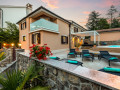 Exterior, Mary's Villa in Malinska on Krk island, Croatia, with a pool and electric vehicle charger Milčetići